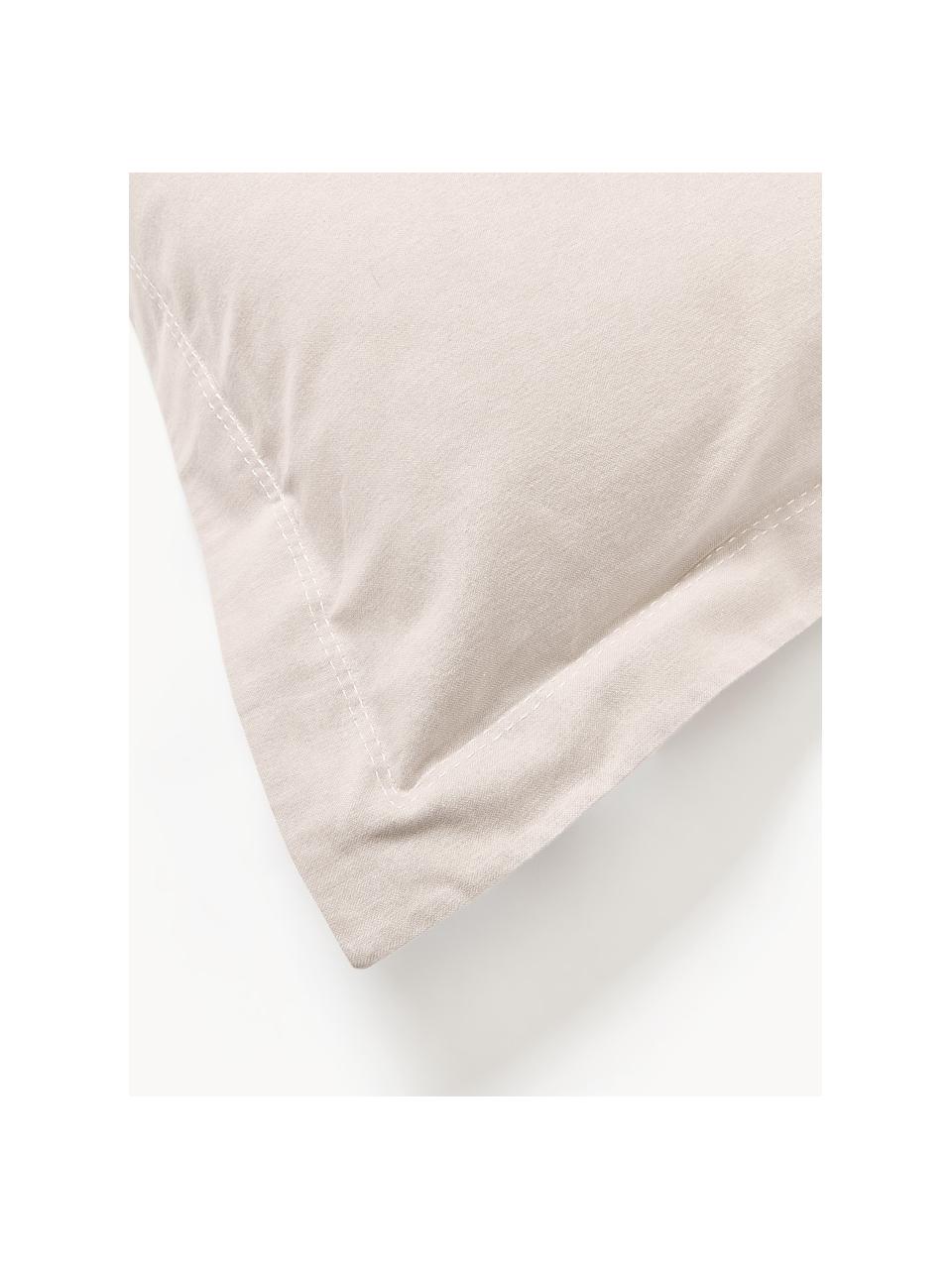 Funda de almohada de franela Laia, Beige claro, An 45 x L 110 cm