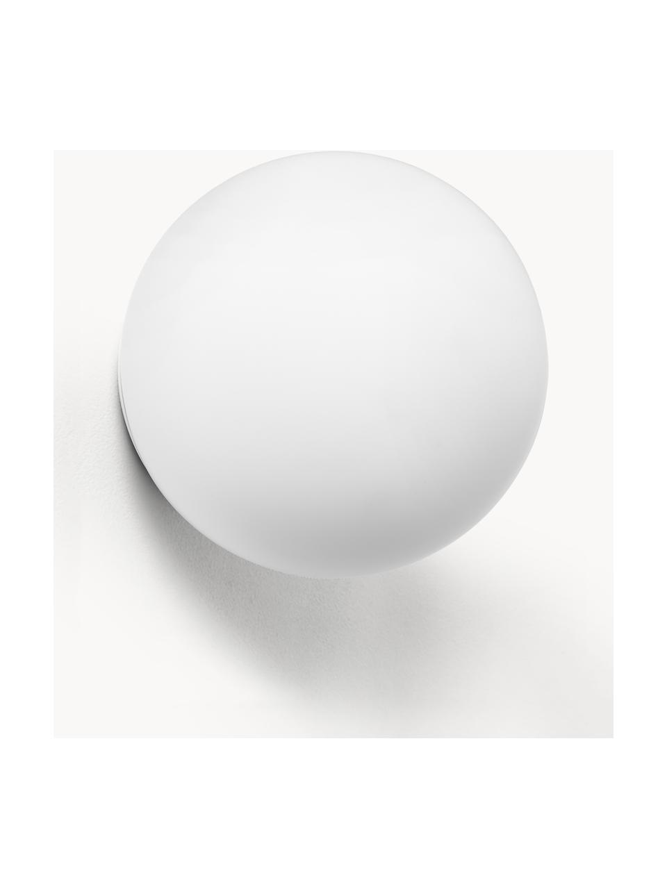 Wandleuchte Dioscuri, verschiedene Größen, Lampenschirm: Opalglas, Weiß, Ø 25 x H 23 cm