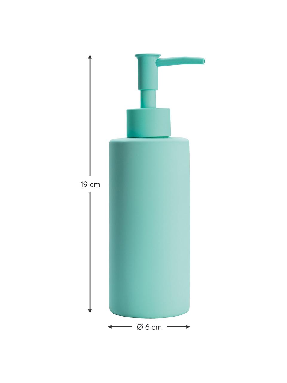 Distributeur de savon Mona, Turquoise