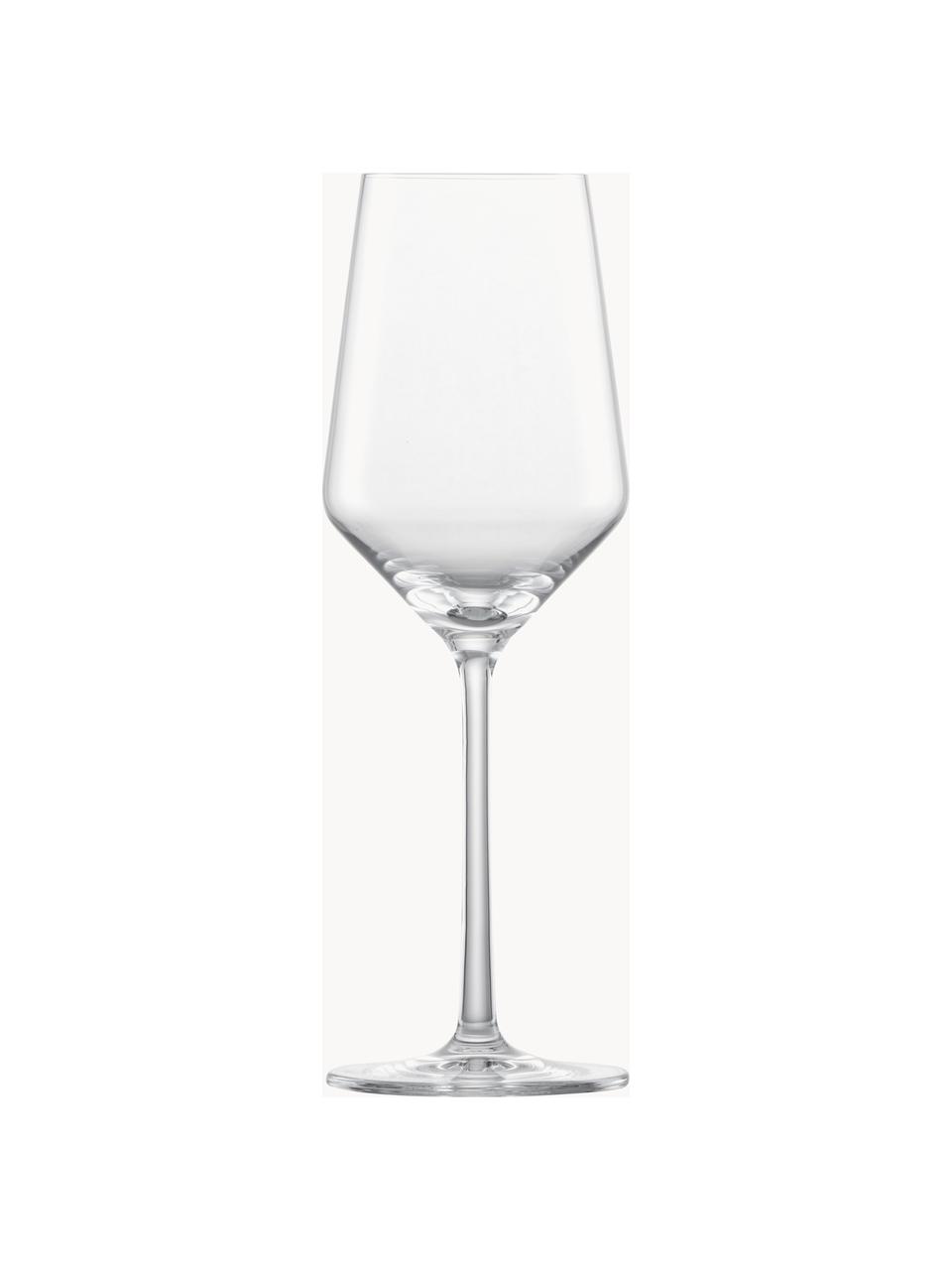 Krištáľové poháre na biele víno Pure, 2 ks, Tritanové krištáľové sklo, Priehľadná, Ø 8 x V 22 cm, 300 ml