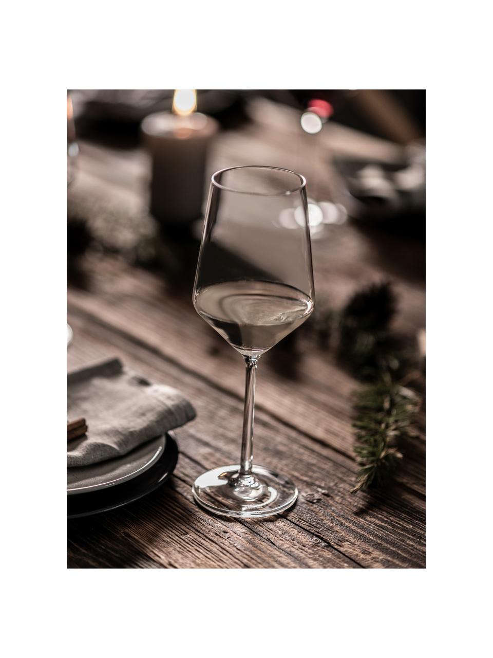 Křišťálové sklenice na bílé  víno Pure, 2 ks, Tritanové křišťálové sklo, Transparentní, Ø 8 cm, V 22 cm, 300 l