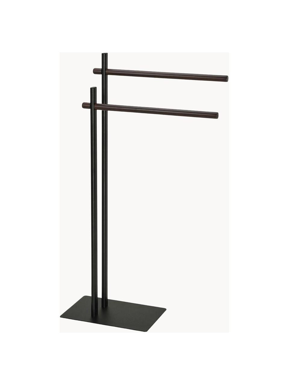 Toallero Brans, Estructura: metal, Negro, An 30 x Al 87 cm