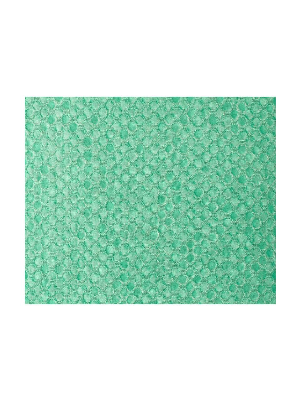 Housse de coussin 45x45 vert turquoise Iseo, Vert turquoise