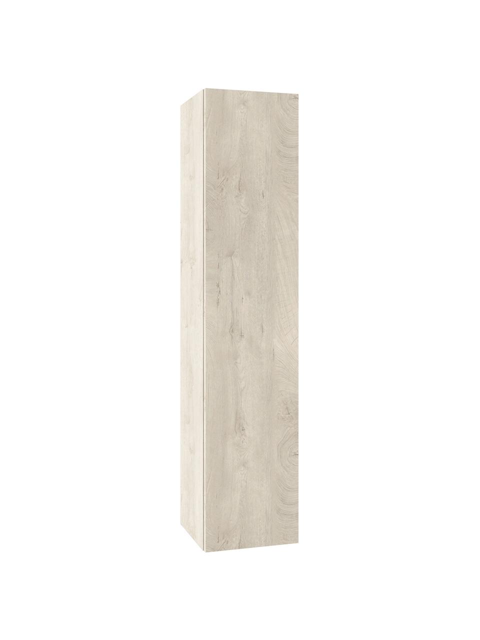 Malmo hoge badkamerkast, B 34 cm, Eikenhout optiek, B 34 x H 160 cm