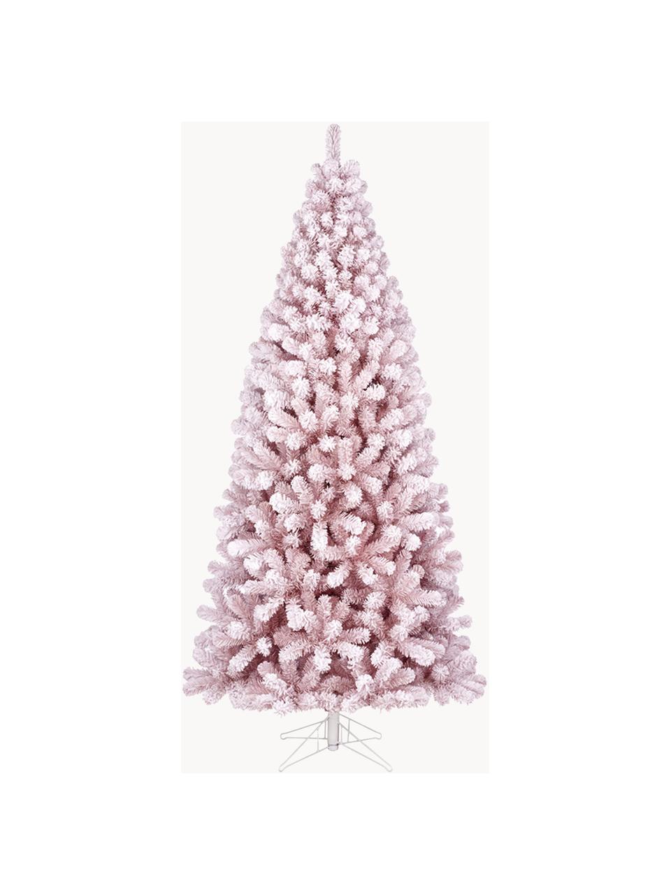 Albero di Natale artificiale Cembra, Rosa chiaro, Ø 104 x Alt. 215 cm