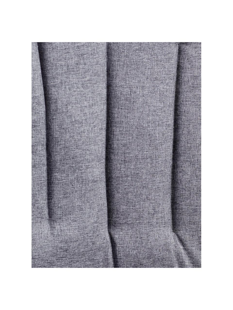 Stuhlauflage Hard & Ellen in Grau, Grau, B 50 x L 85 cm