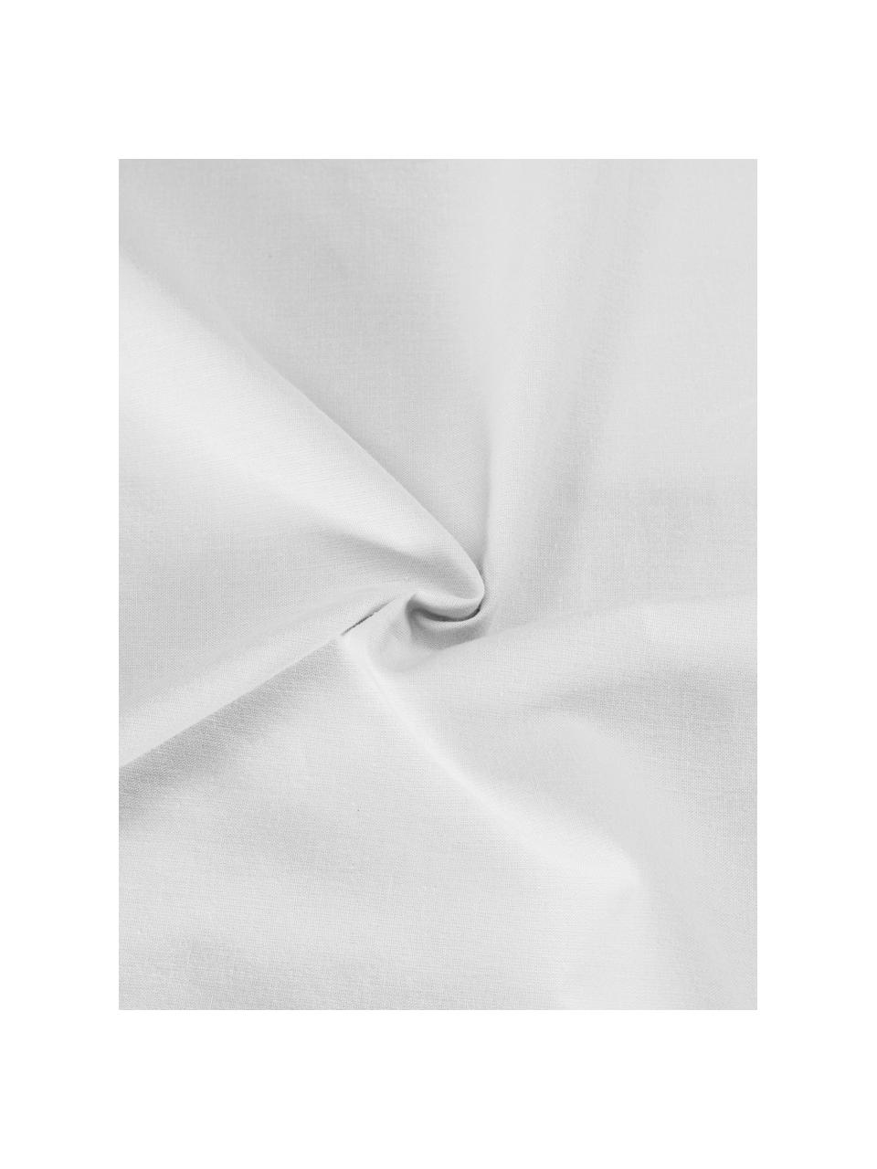 Taies d'oreiller plumetis Aloide, 2 pièces, Blanc, larg. 50 x long. 70 cm