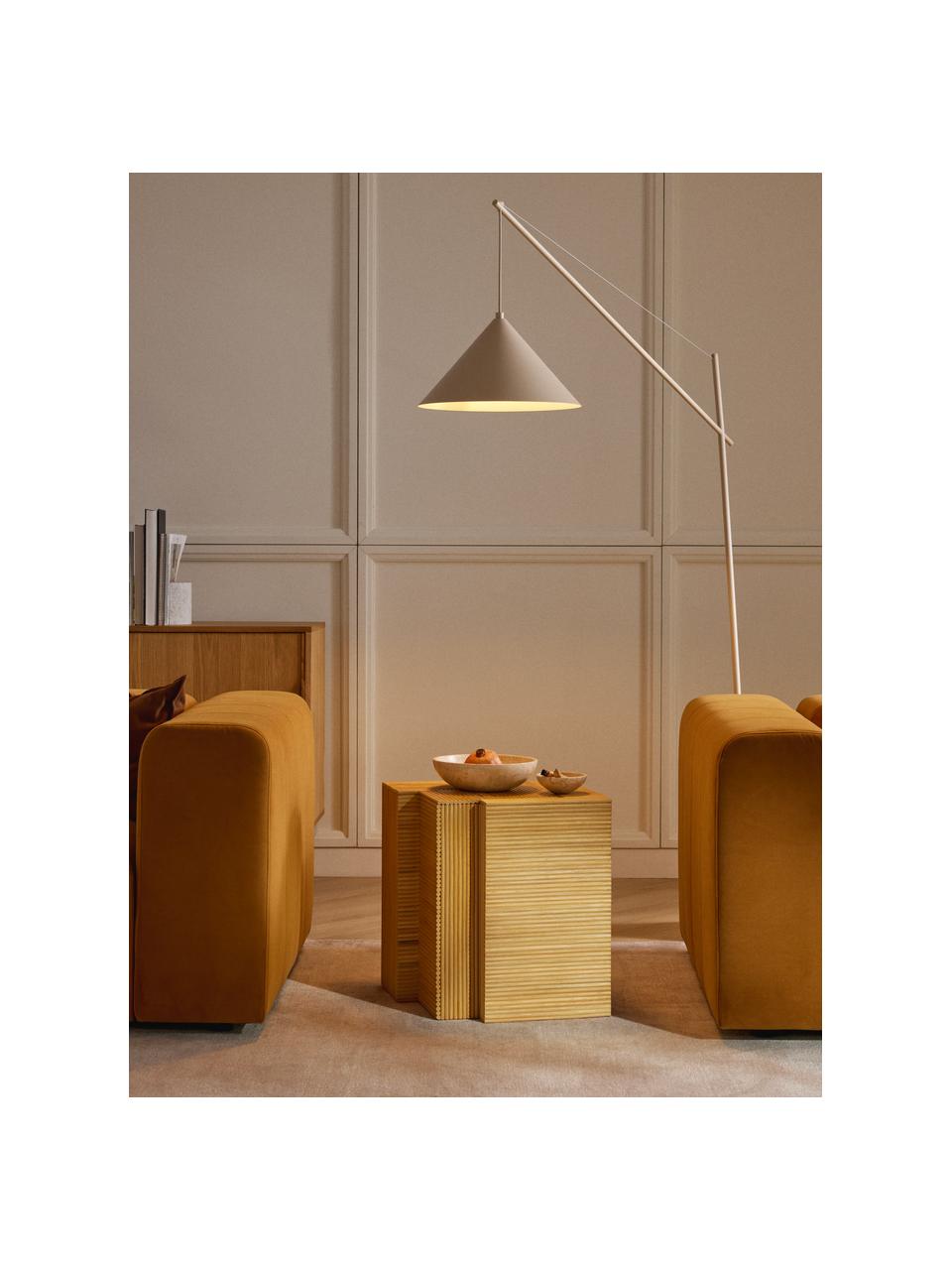 Stolik pomocniczy Elian, Drewno mahoniowe, S 45 x W 50 cm