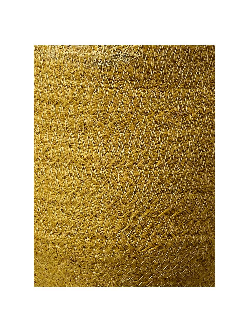 Malý závěsný obal na květináč Belle, Žlutá, Ø 16 cm, V 75 cm