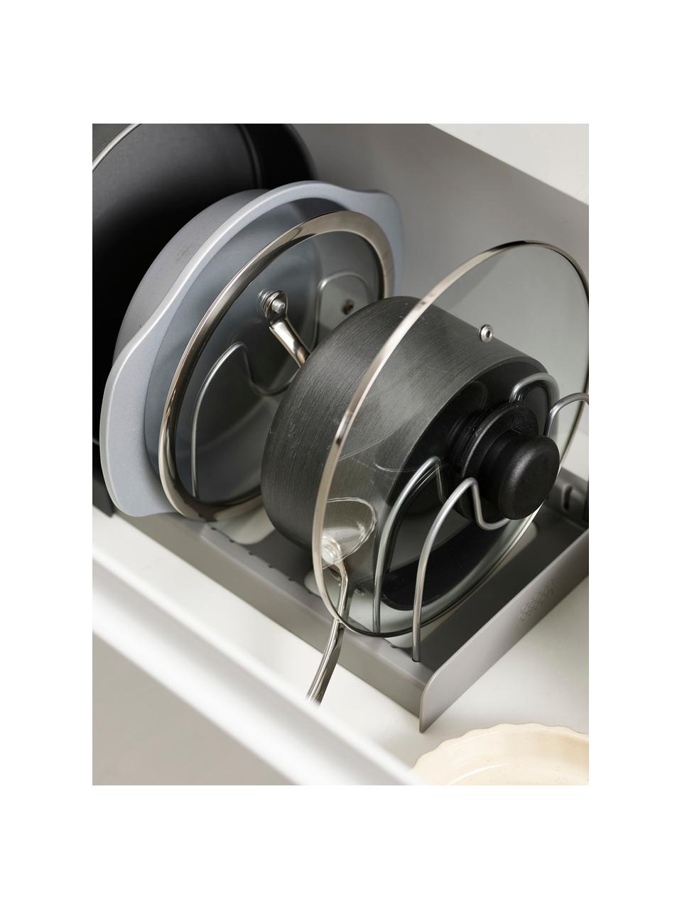 Organizador de utensilios de cocina DrawerStore, Plateado, tonos grises, An 20 x L 31 cm