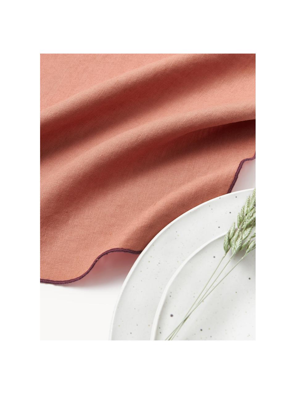 Serviettes en textile Cosmo, 4 pièces, 100 % coton

Le matériau est certifié STANDARD 100 OEKO-TEX®, 4854CIT, CITEVE, Rouge corail, larg. 20 x long. 20 cm