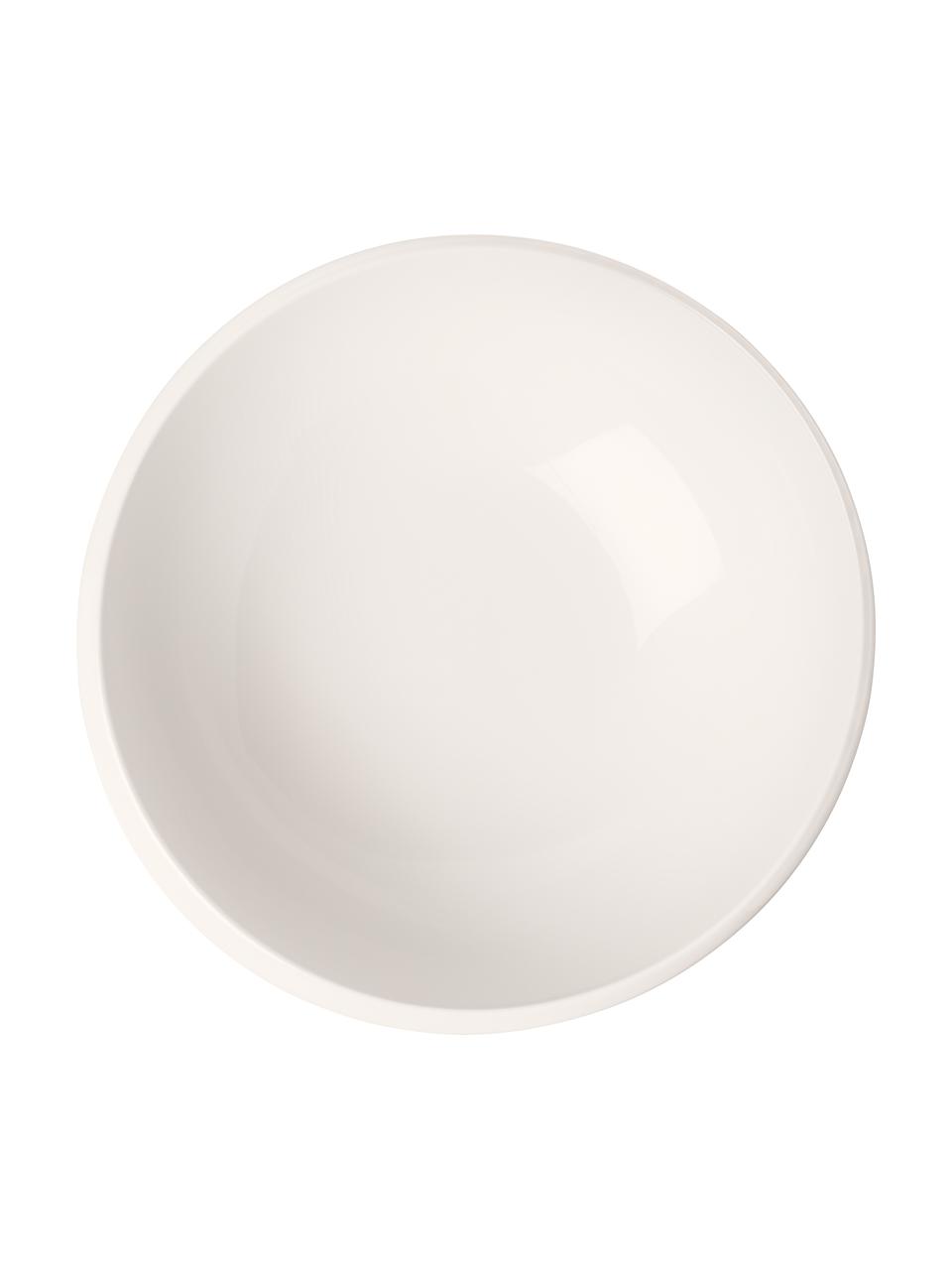 Cuenco de porcelana New Moon, Porcelana, Blanco, Ø 23 x Al 9 cm