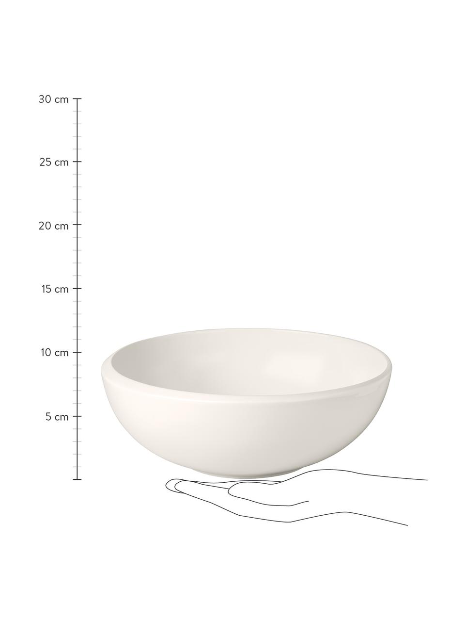 Miska do serwowania z porcelany New Moon, Porcelana, Biały, Ø 23 x W 9 cm