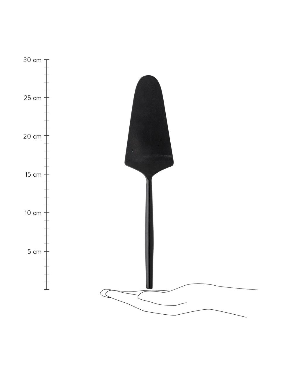 Pala y cuchillo para cortar tartas Moni, 2 pzas., Acero inoxidable 14/1 pintado

La cubertería está hecha de acero inoxidable. Por tanto, es duradera, inoxidable y resistente a las bacterias., Negro, Set de diferentes tamaños