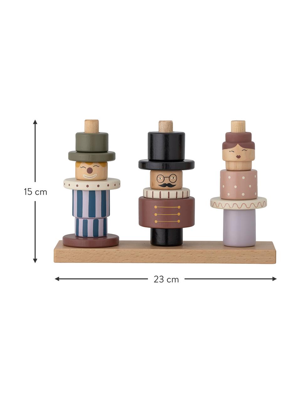 Aktivitätsspielzeug Wilma, Lotusholz, Buchenholz, Mitteldichte Holzfaserplatte (MDF), Braun, Bunt, B 23 x H 15 cm
