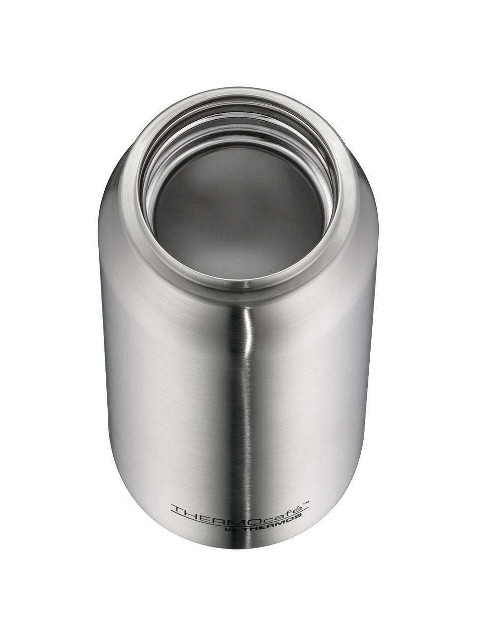 Thermobeker TC, 500 ml, Deksel: edelstaal, geborsteld, Sluiting: kunststof, Mat zilverkleurig, 500 ml