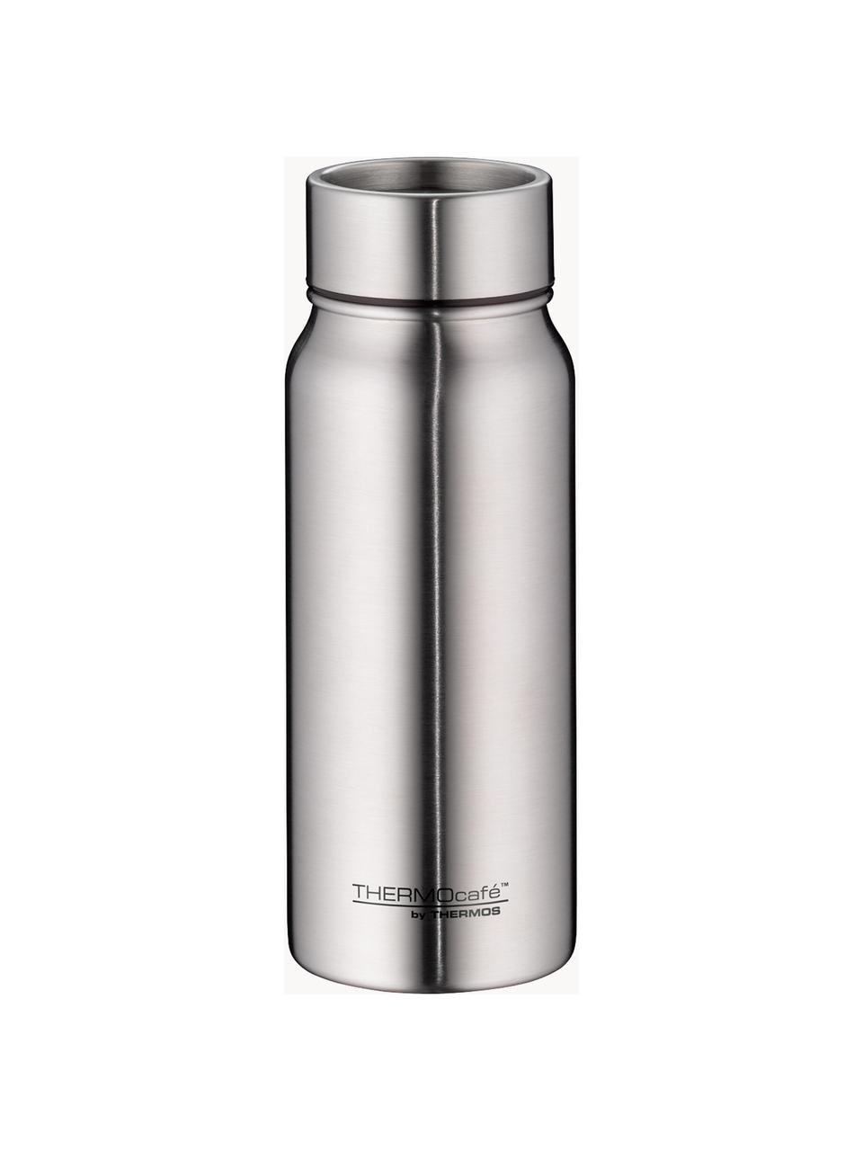Thermobeker TC, 500 ml, Deksel: edelstaal, geborsteld, Sluiting: kunststof, Mat zilverkleurig, 500 ml