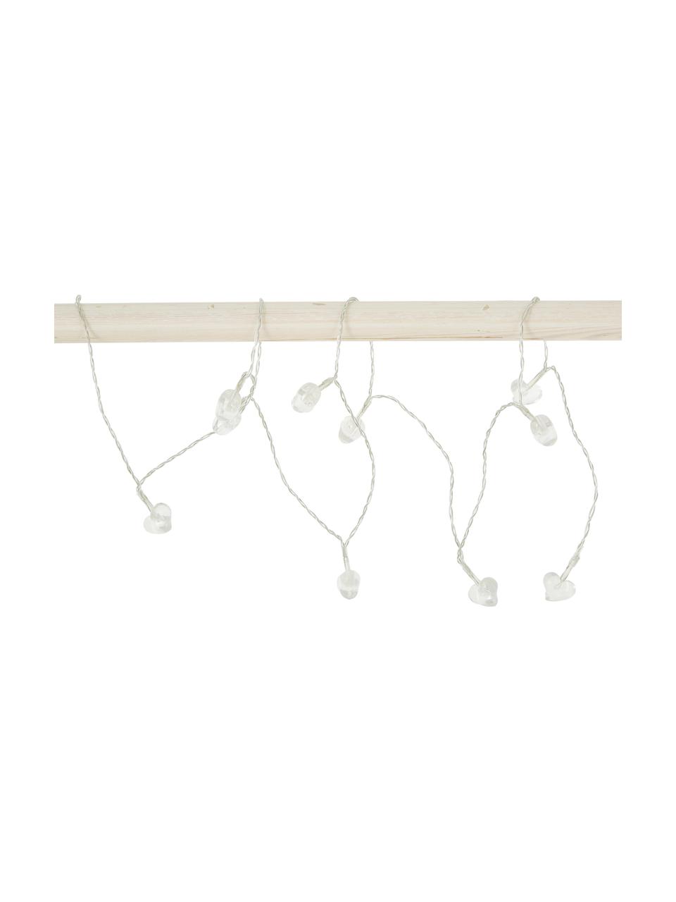 Ghirlanda  a LED Heart, 135 cm, 10 lampioni, Trasparente, Lung. 135 cm