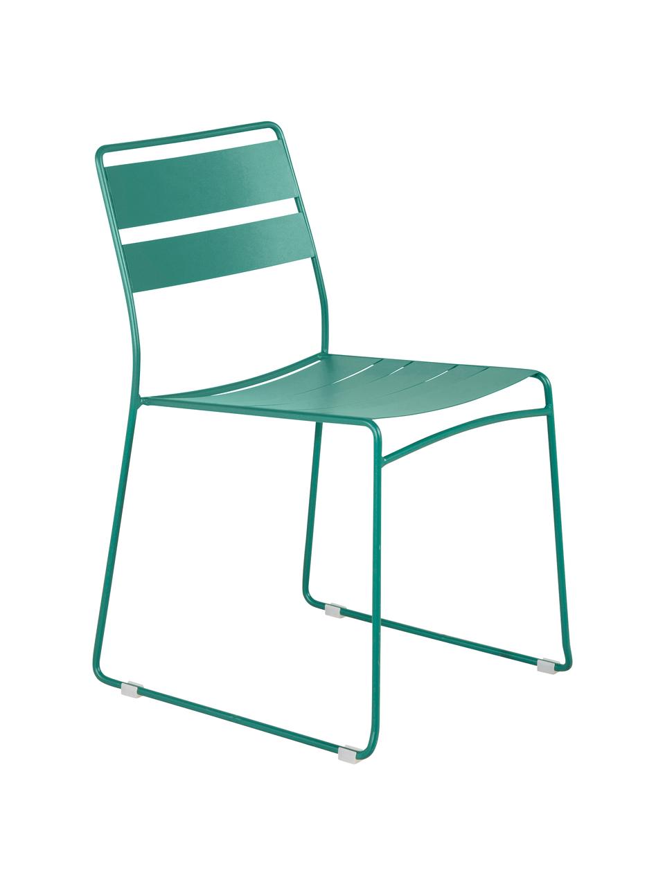 Stohovatelná zahradní židle Lina, Zelená