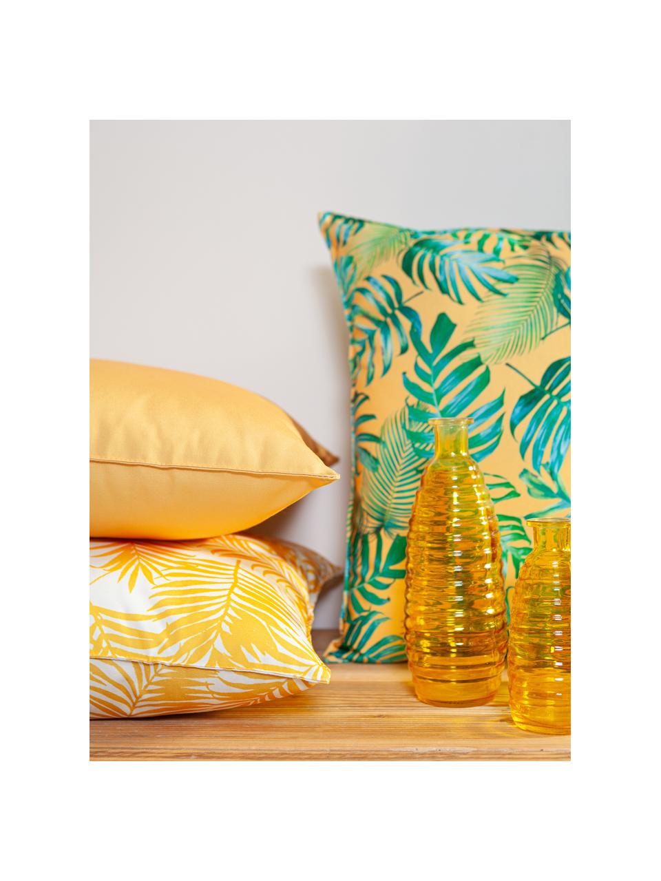 Coussin d'extérieur St. Maxime, 100 % polyester, Jaune, larg. 30 x long. 50 cm