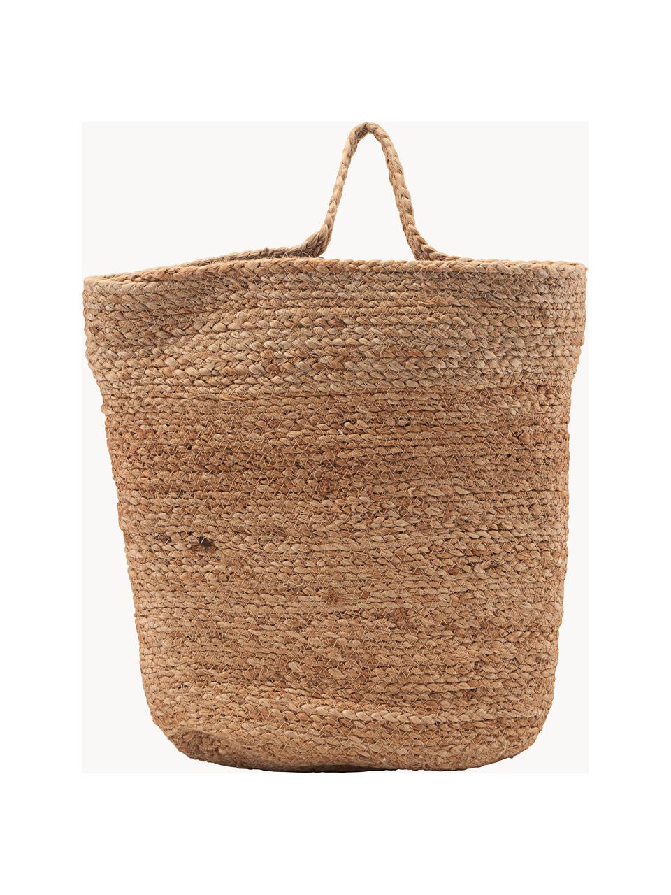 Cesta de cañamo Mira, 40 cm, Cáñamo, Beige, An 32 x Al 40 cm