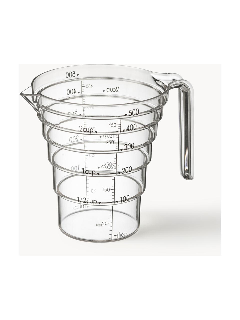 Odměrka Lay, Umělá hmota, Transparentní, Ø 15 cm, V 12 cm