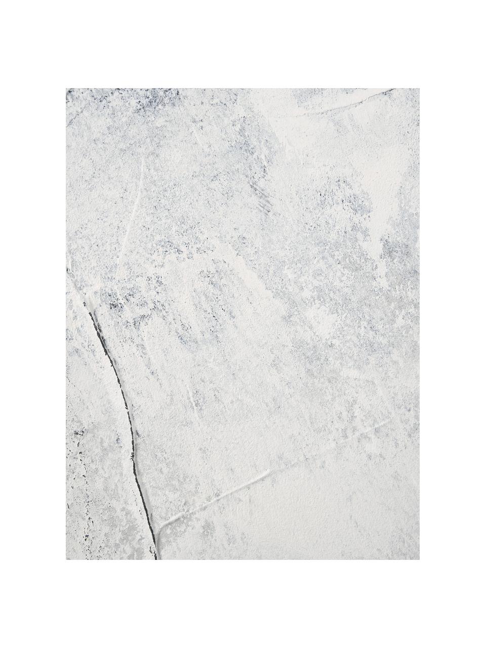 Ručne maľovaný obraz na plátne s dreveným rámom Simple Living, Svetlosivá, Š 92 x V 120 cm