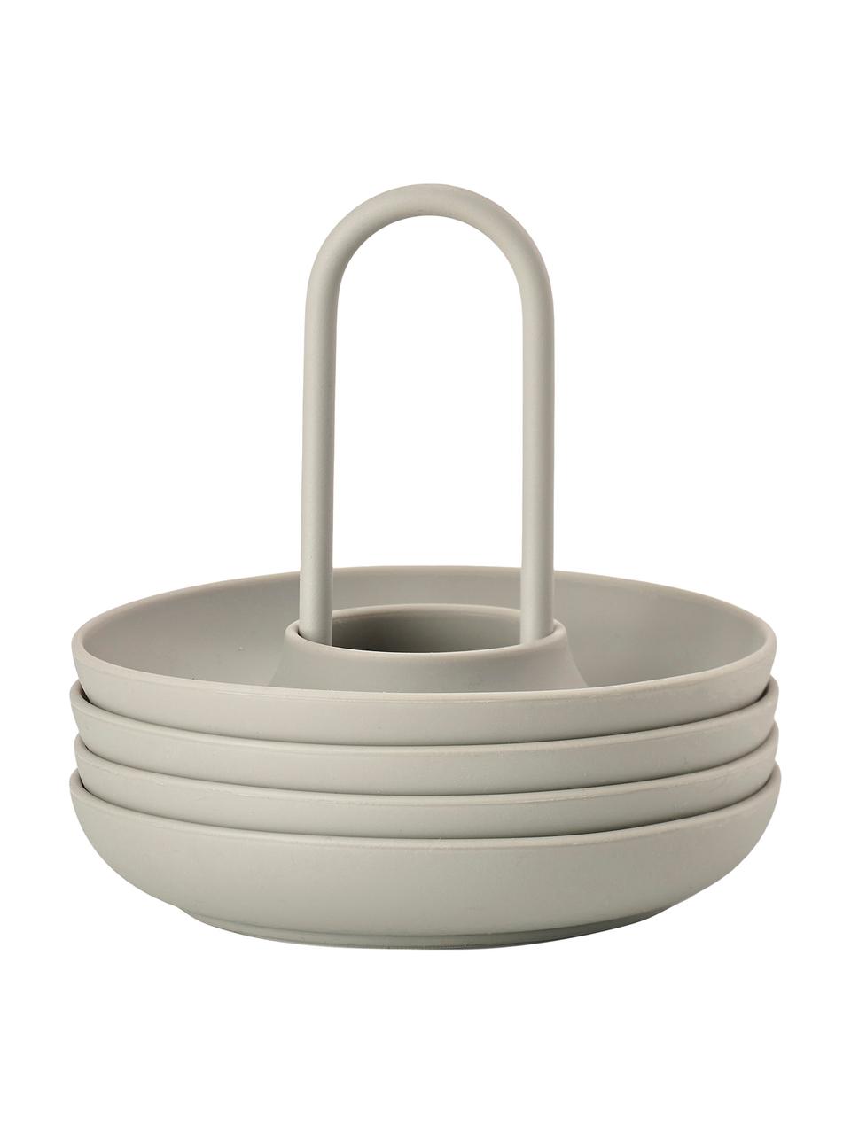 Coquetiers avec support Henk, 4 pièces, Beige, Ø 11 cm