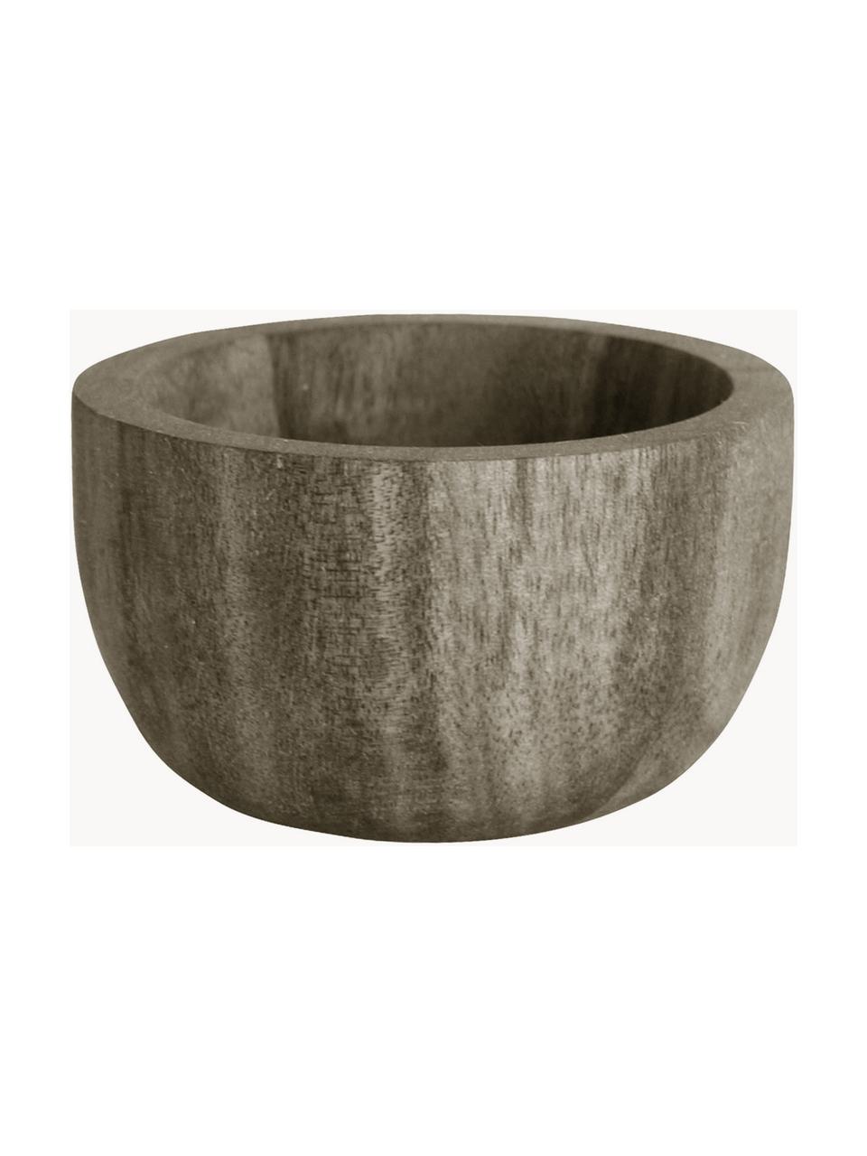 Coquetiers en bois Nature, 6 pièces, Bois d'acacia, Bois d'acacia, Ø 6 x haut. 3 cm