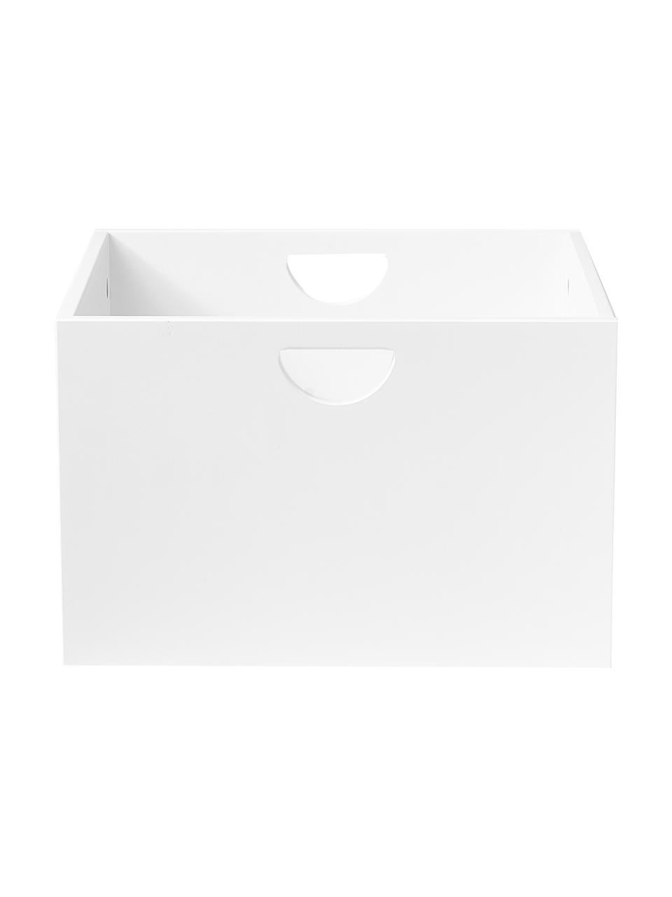 Wkład do szafki Nunila, 2 szt., Płyta pilśniowa średniej gęstości (MDF) lakierowana, Biały, S 36 x W 25 cm