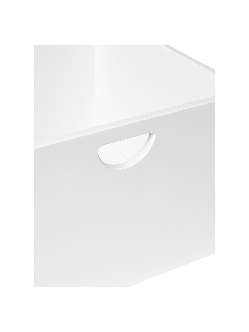 Wkład do szafki Nunila, 2 szt., Płyta pilśniowa średniej gęstości (MDF) lakierowana, Biały, S 36 x W 25 cm