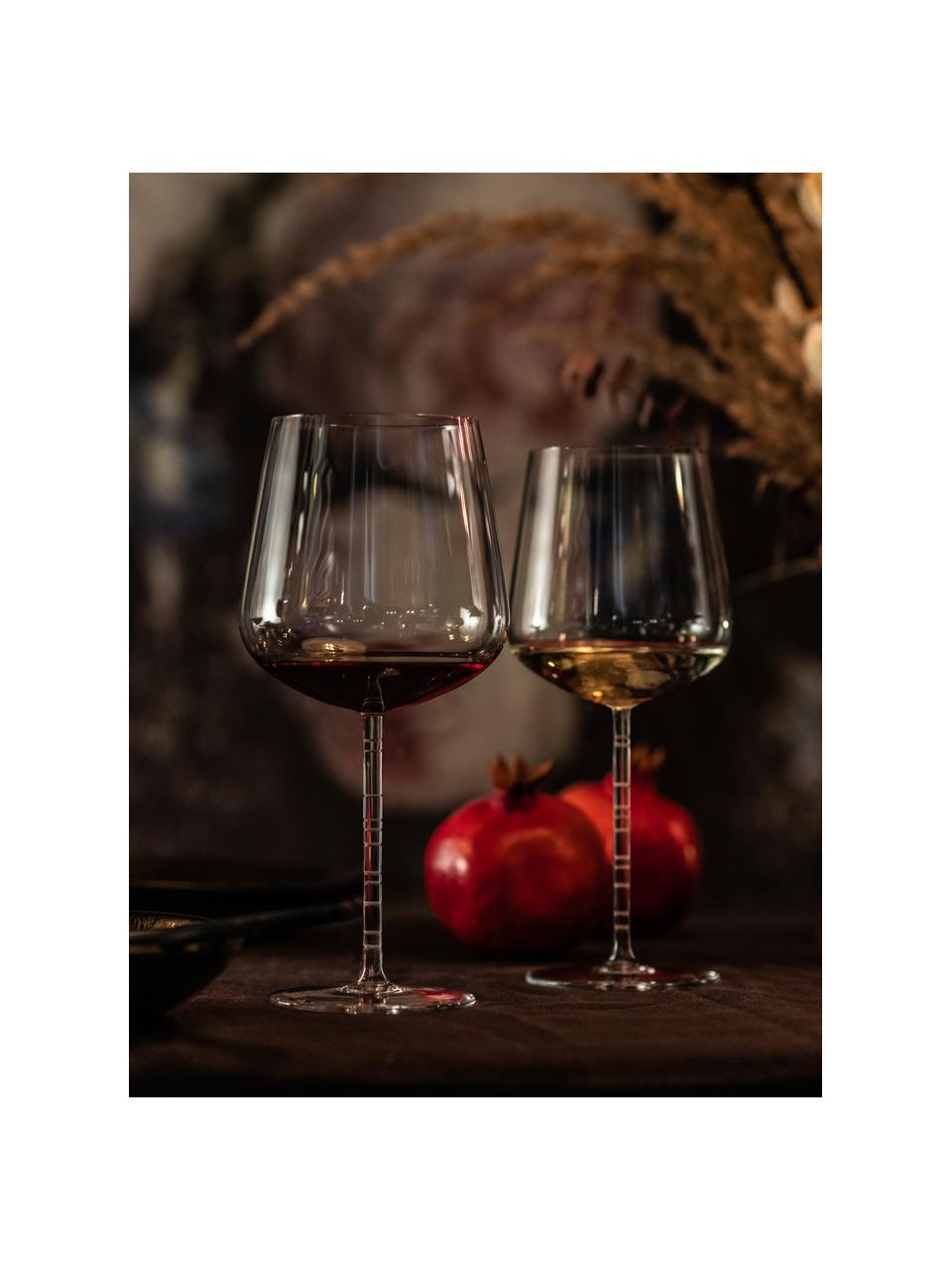 Verres à vin en cristal Journey, 2 pièces, Verre cristal Tritan, Transparent, Ø 10 x haut. 23 cm, 600 ml