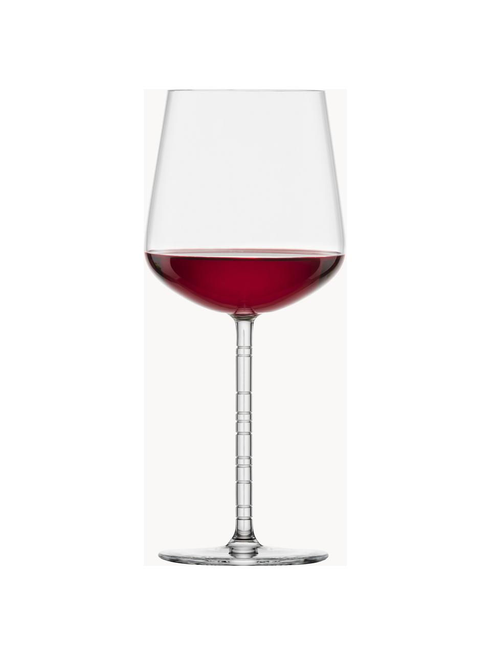 Křišťálové sklenice na víno Journey, 2 ks, Tritanové křišťálové sklo, Transparentní, Ø 10 cm, V 23 cm, 600 l