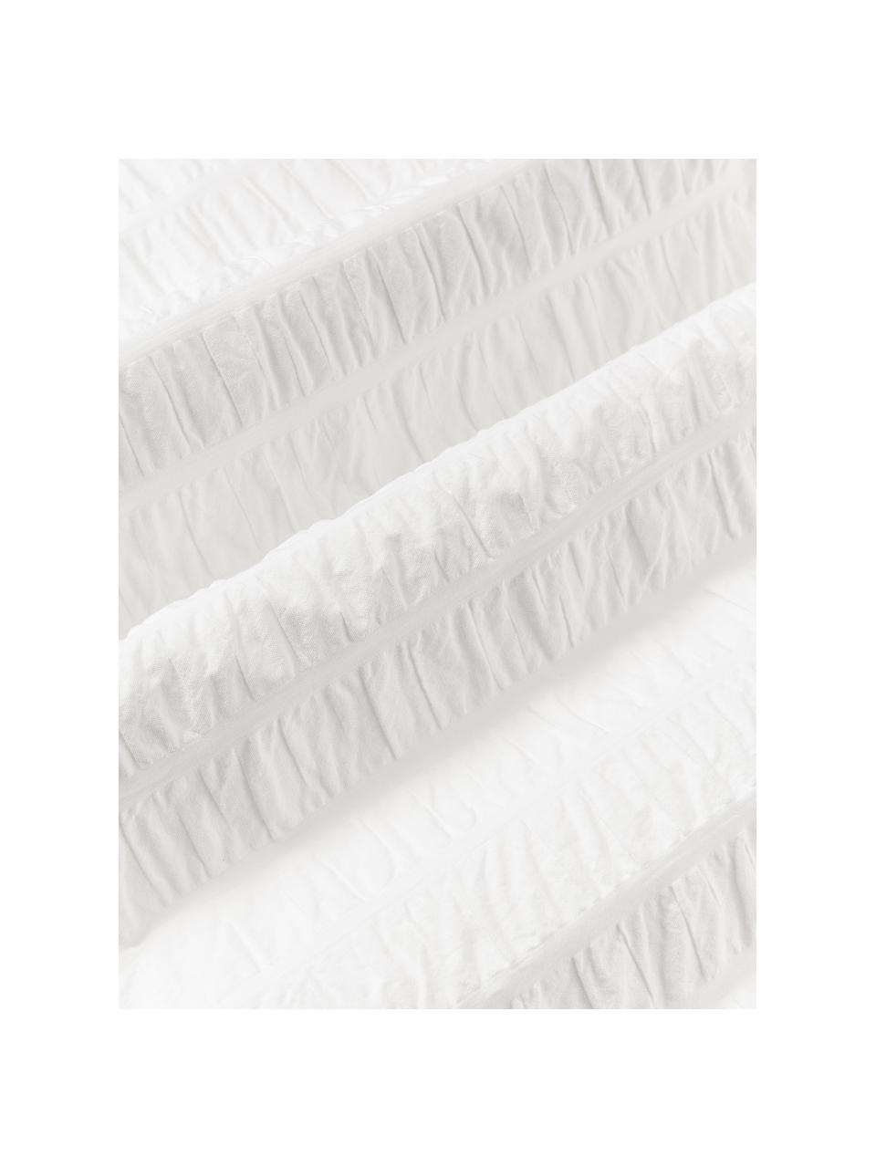 Funda nórdica doble cara de algodón Esme, Reverso: Renforcé Densidad de hilo, Blanco, Cama 150/160 cm (240 x 220 cm)