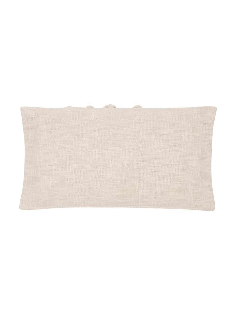Poszewka na poduszkę z bawełny organicznej Sunrise, 100% bawełna organiczna, Jasny beżowy, S 30 x D 60 cm