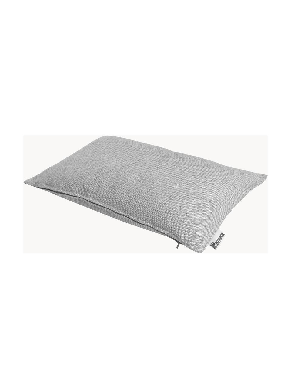 Exteriérový polštář Olef, 100 % bavlna, Světle šedá, Š 30 cm, D 50 cm