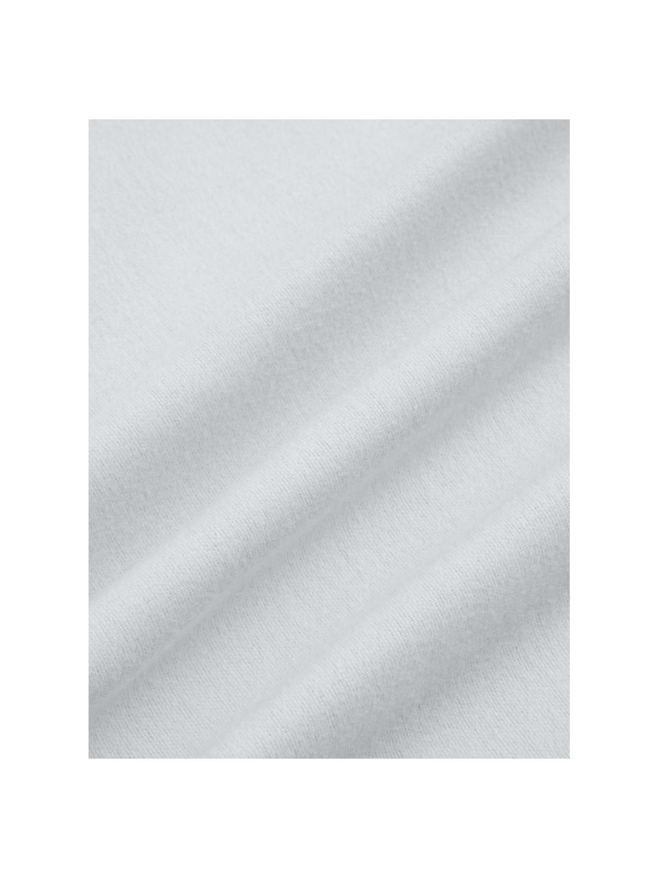 Flanelová posteľná bielizeň Biba, Svetlosivá, 135 x 200 cm + 1 vankúš 80 x 80 cm