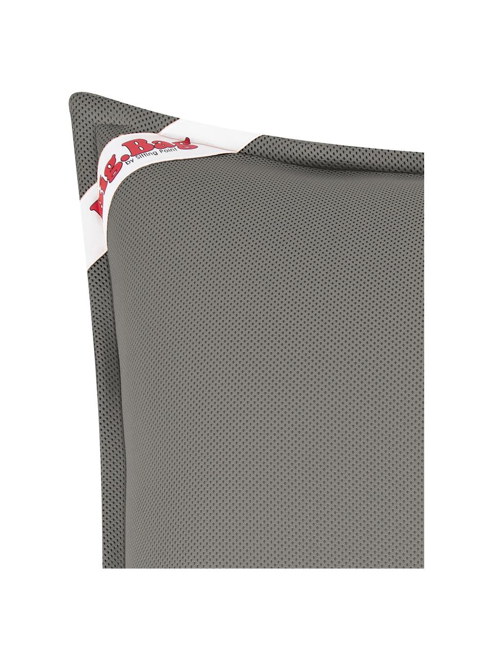 Zwembad zitzak Calypso, Bekleding: 100% polyester (mesh), Antraciet, L 142 x B 115 cm