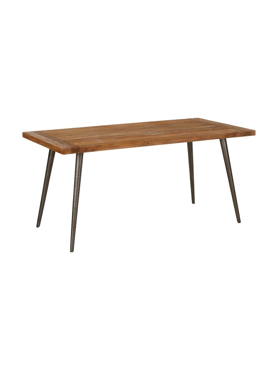 Table avec plateau en bois Kapal, différentes tailles, Bois de teck, larg. 160 x prof. 80 cm