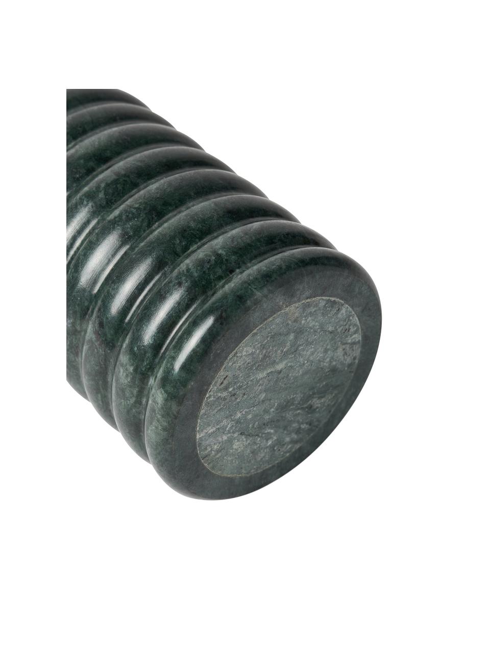 Mramorový dávkovač mýdla Orta, Zelená, mramorovaná, Ø 8 cm, V 17 cm