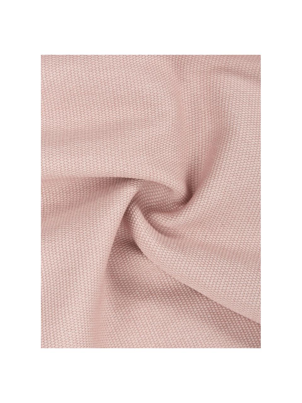 Federa arredo in cotone rosa cipria Mads, 100% cotone, Rosa, Larg. 30 x Lung. 50 cm