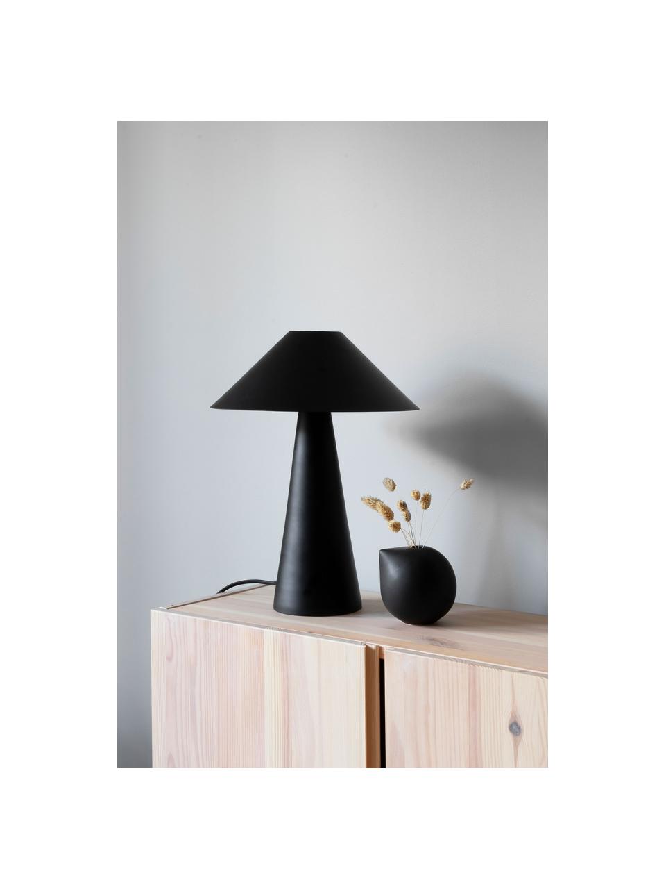 Lampe à poser design noire Cannes, Noir