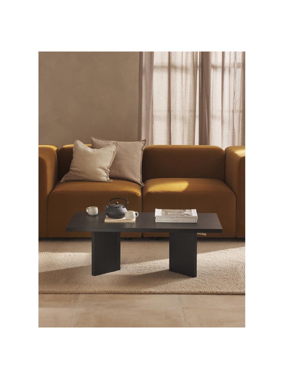 Table basse en bois Toni, MDF avec placage en bois de chêne, laqué

Ce produit est fabriqué à partir de bois certifié FSC® issu d'une exploitation durable, Placage en chêne noir laqué, Ø 100 x haut. 55 cm