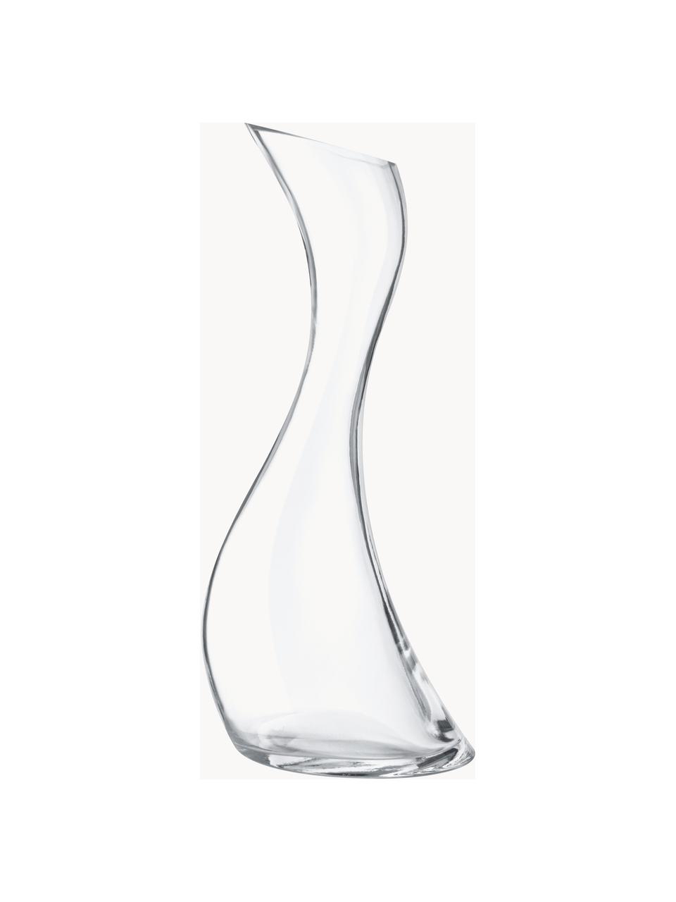 Caraffa in vetro in forma organica Cobra 750 ml, Vetro, Trasparente, 750 ml