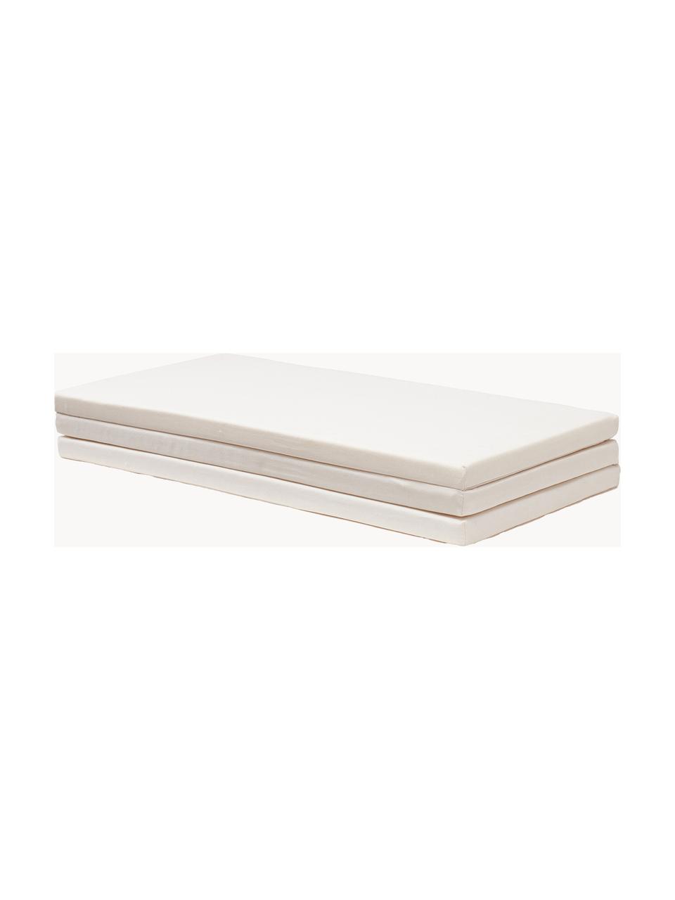 Matelas de jeu empilable Play, Blanc cassé, larg. 75 x long. 105 cm