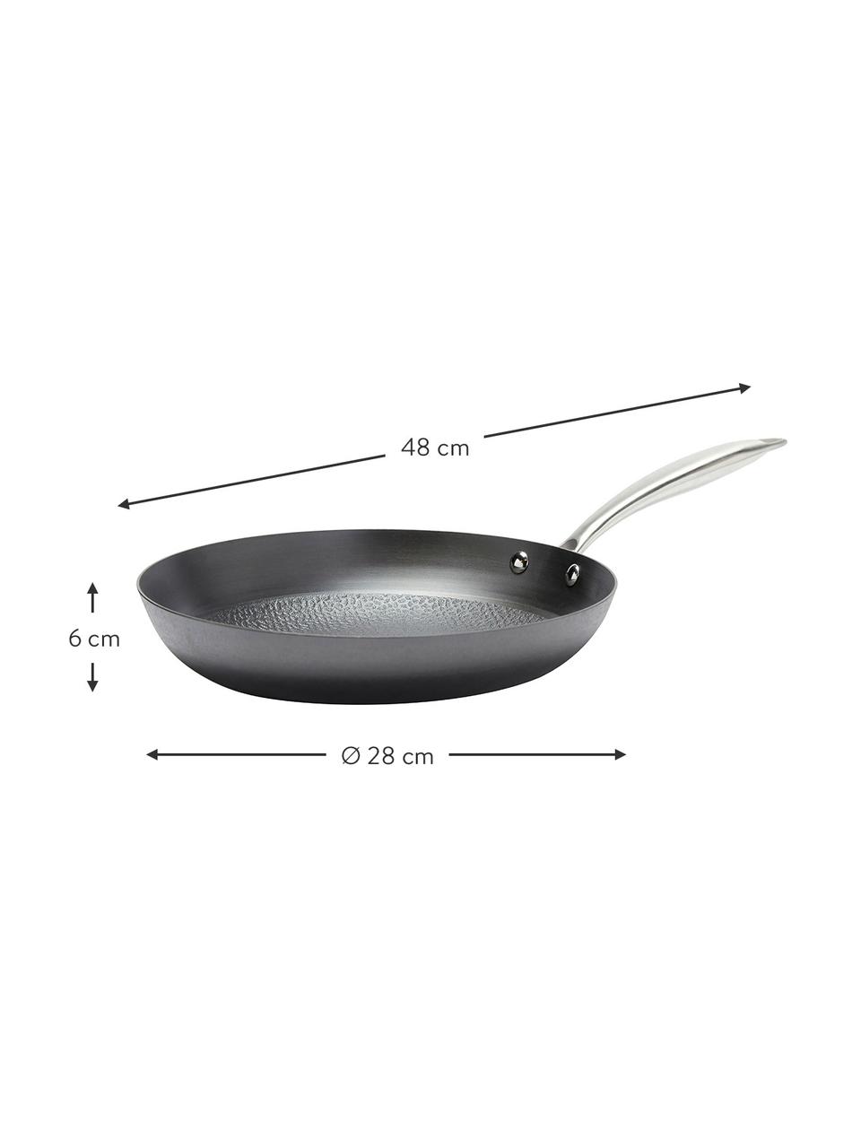 Bratpfanne Boussac, Gusseisen, Schwarz, Ø 28 x H 6 cm