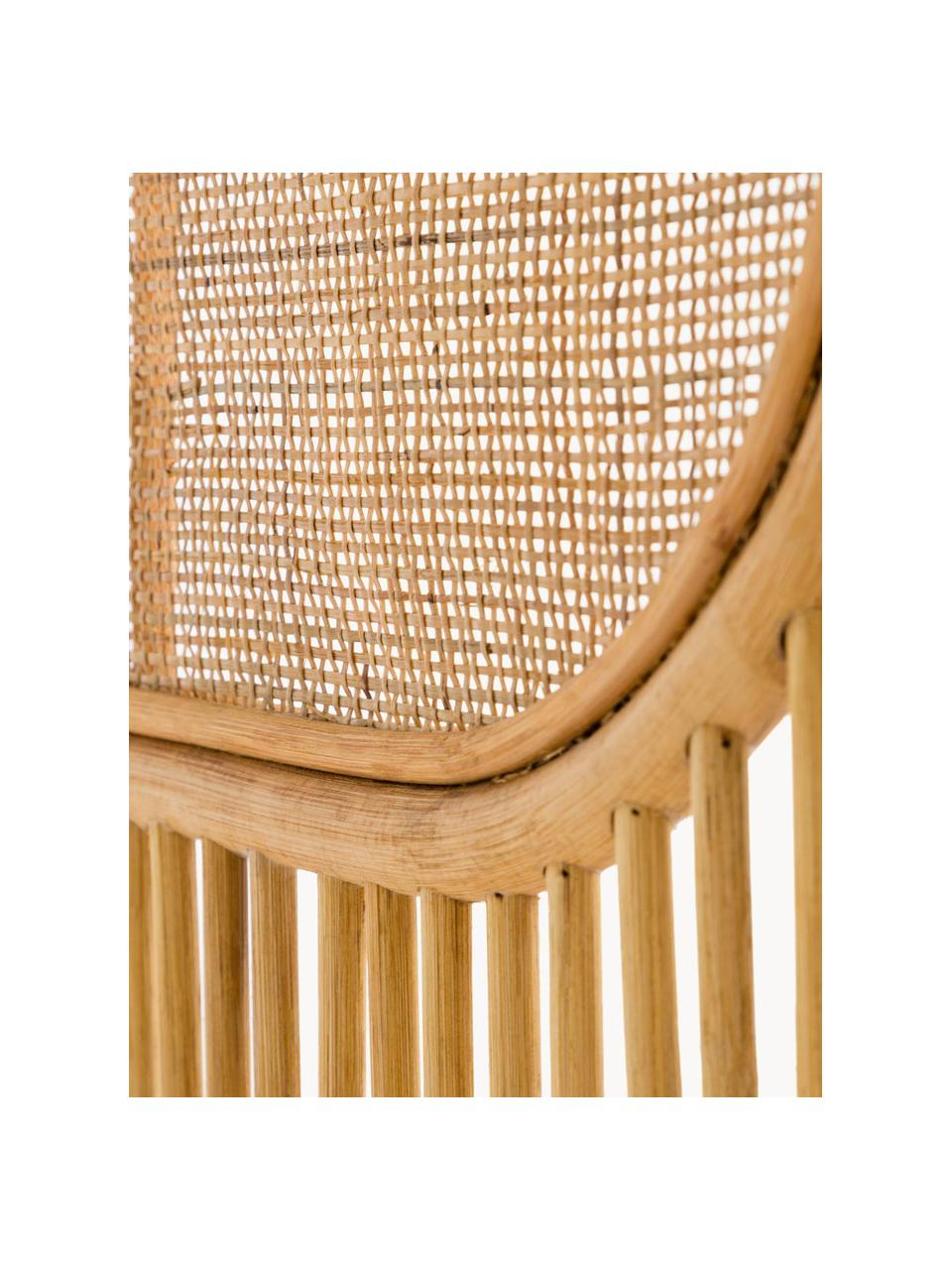 Rotan hoofdeinde Lalita, Frame: rotan, Tafelblad: rotan vlechtwerk, Rotan, B 170 x H 120 cm