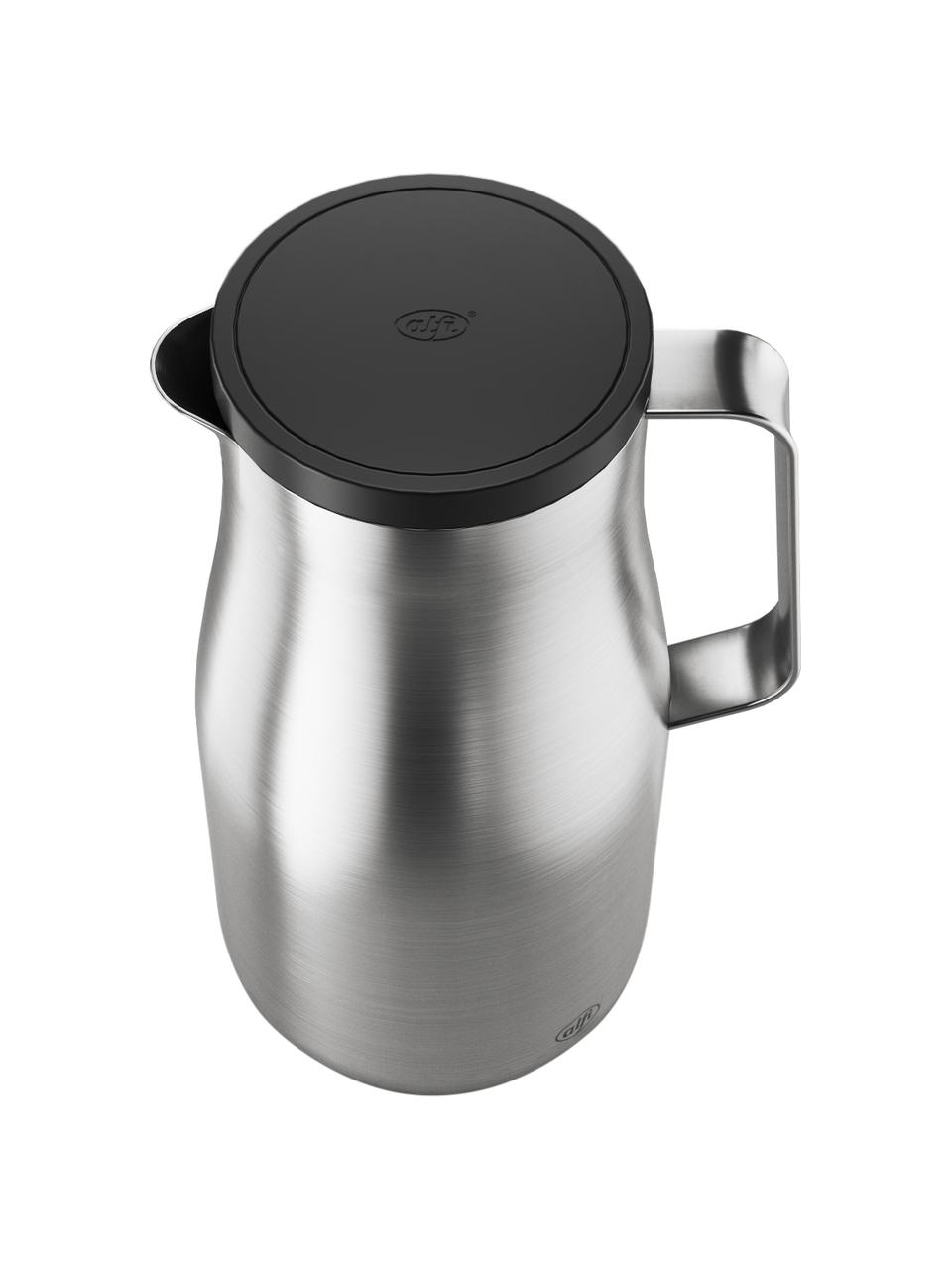 Caraffa isolante Studio, 1.5 L, Coperchio: plastica (PP), Argentato opaco, 1.5 L