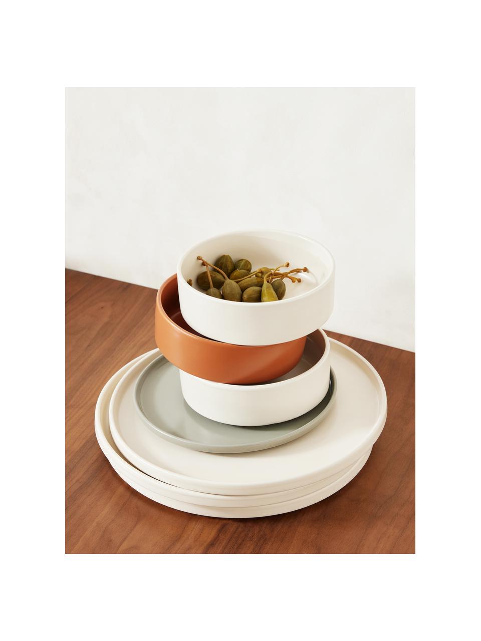 Geschirr-Set Lowri, 4 Personen (12-tlg.), Steingut, Beige, 4 Personen (12-tlg.)