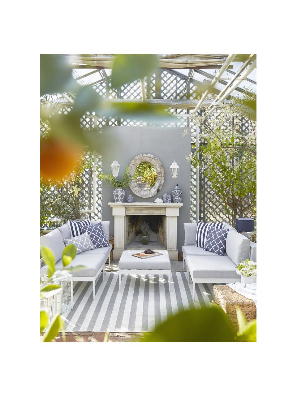 Modułowa sofa ogrodowa Acton, Szary, S 226 x G 148 cm